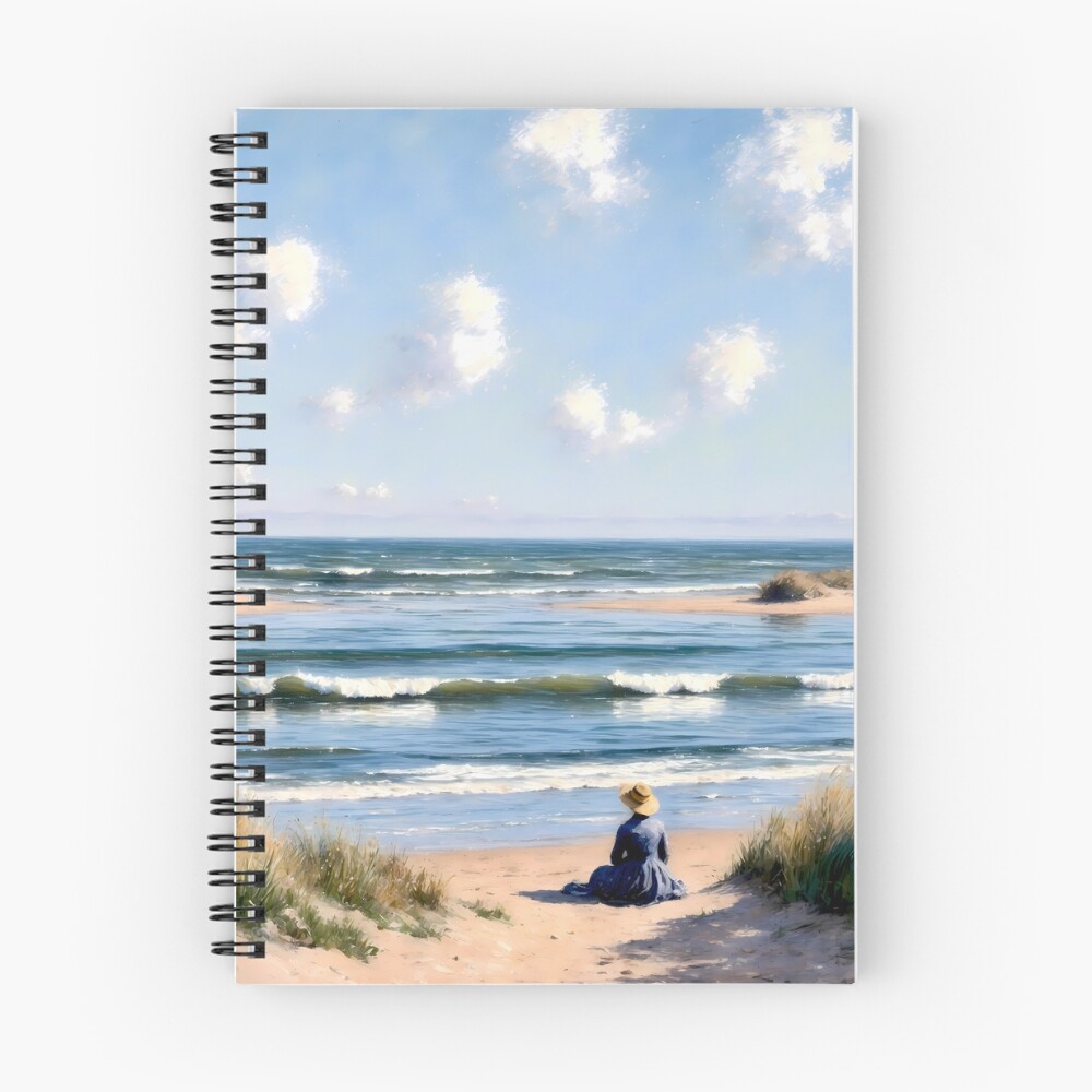 Aperçu de l'œuvre Cahier à spirale créée et vendue par MastersInColor.