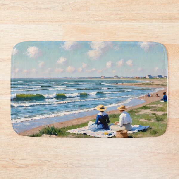 Aperçu de l'œuvre Impressionist Dutch Master Style Beach Paintings B-26 créée et vendue par MastersInColor.