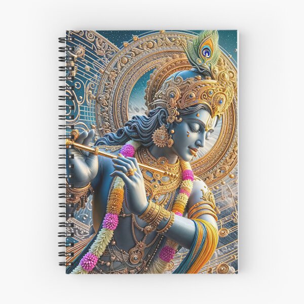 Item preview, Lord Krishna With Flute designed and sold by MokshaPixels.