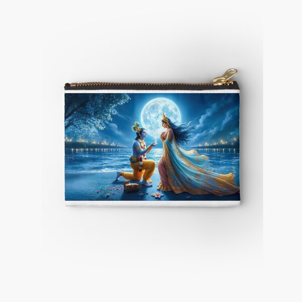 Item preview, Radha And Krishna Love proposal designed and sold by MokshaPixels.