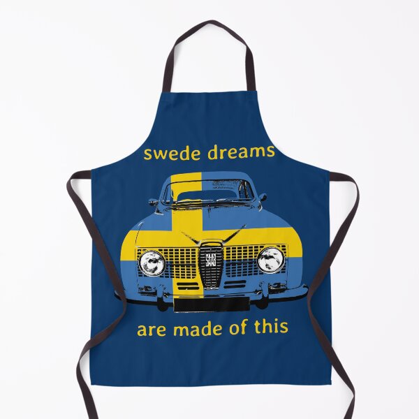 Item preview, Saab 96 classic Swedish car block flag Swede Dreams designed and sold by soitwouldseem.