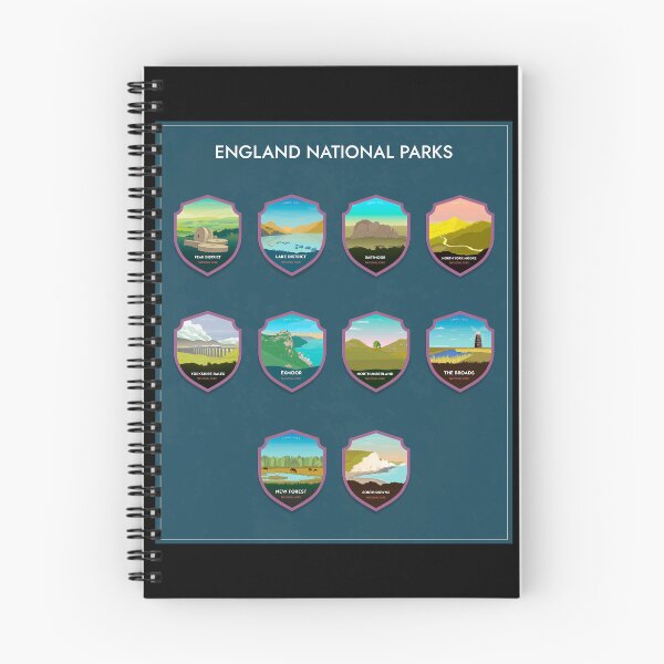 Item preview, England National Parks designed and sold by Rapaz Designs.