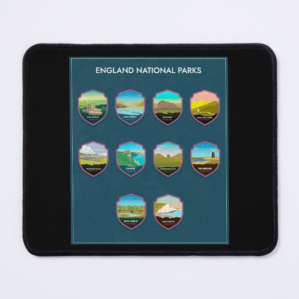 Item preview, England National Parks designed and sold by Rapaz Designs.