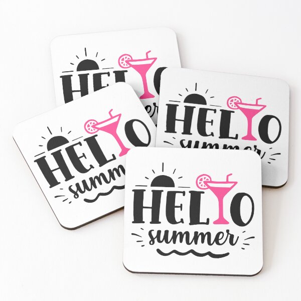 Item preview, Summer Slogan "Hello Summer" designed and sold by nesxdan.