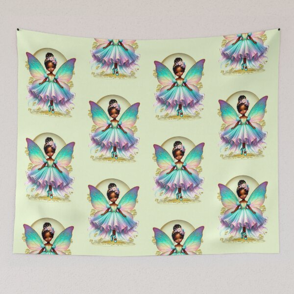 Item preview, Beautiful dark skinned fairy princess designed and sold by LoneAngel.