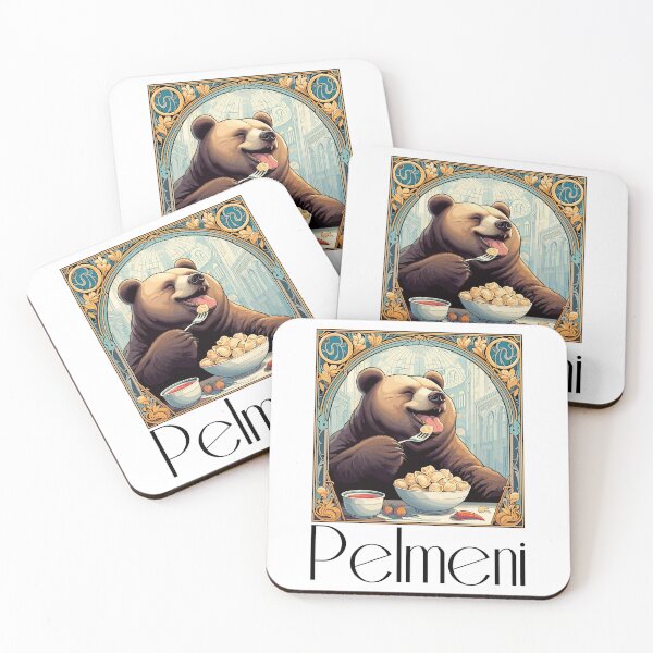 Item preview, Pelmeni bear russian gift designed and sold by Pineapple-Tree.