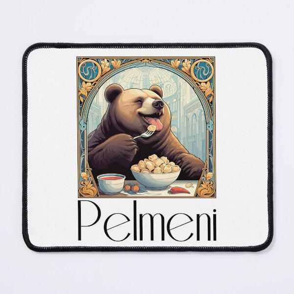 Item preview, Pelmeni bear russian gift designed and sold by Pineapple-Tree.