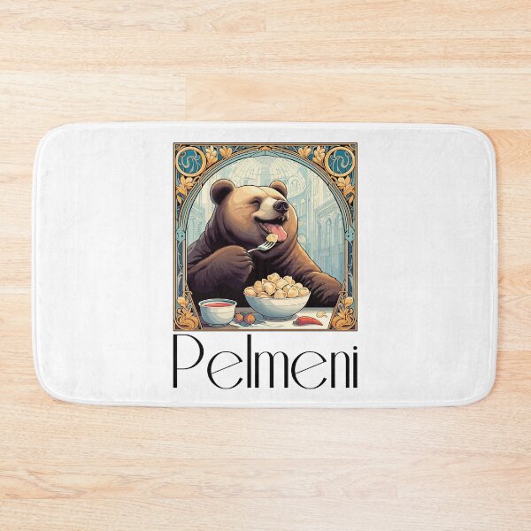 Item preview, Pelmeni bear russian gift designed and sold by Pineapple-Tree.