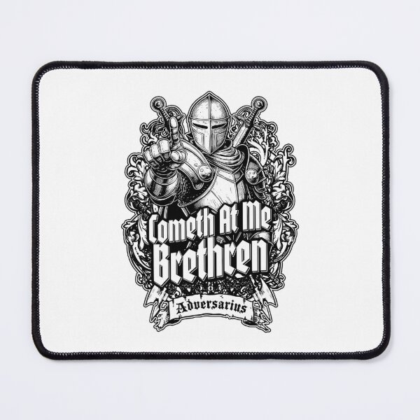 Item preview, Cometh At Me Brethren Funny Knight Medieval Jousting Bro designed and sold by GrandeDuc.
