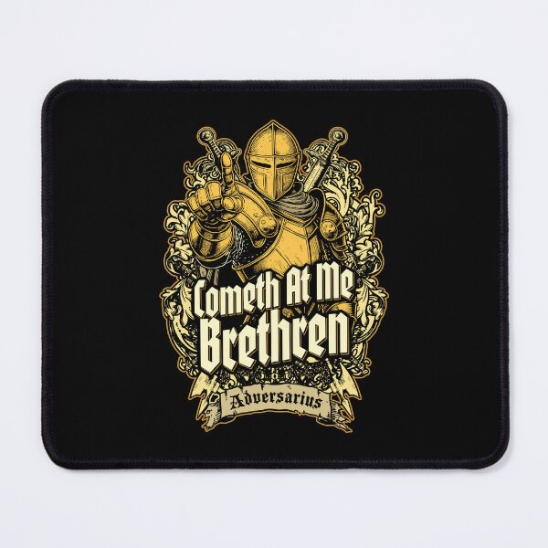 Item preview, Cometh At Me Brethren Funny Knight Medieval Jousting Bro designed and sold by GrandeDuc.