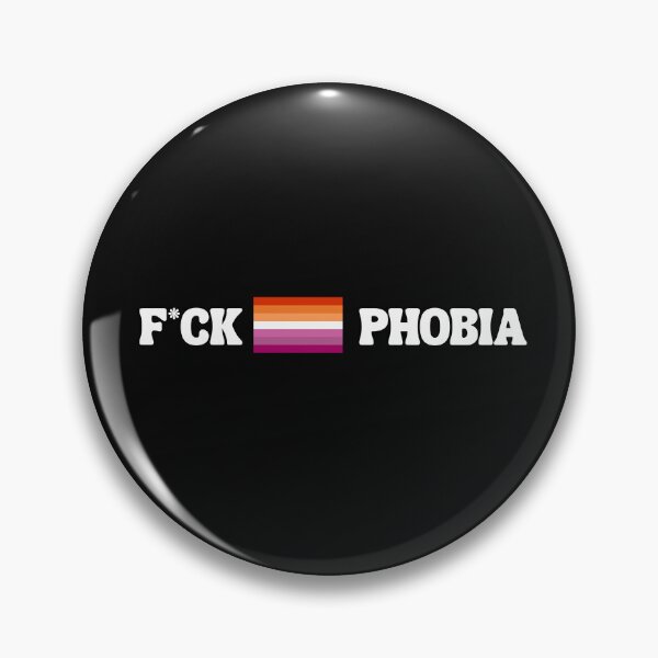 Item preview, F*ck Lesbophobia - LGBTQIA+ Support designed and sold by SuchWowDesign.