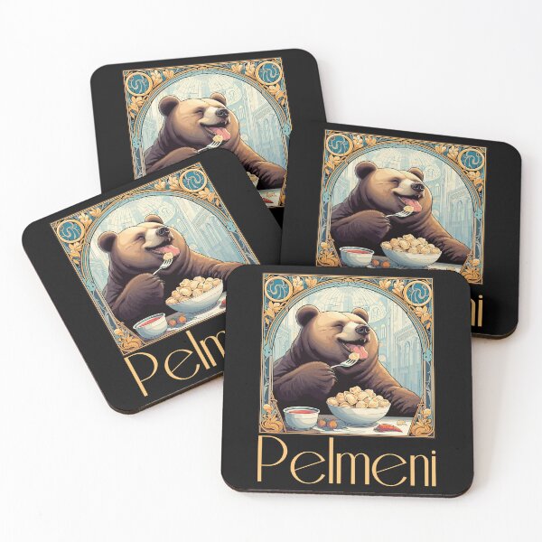 Item preview, Pelmeni bear russian gift designed and sold by Pineapple-Tree.