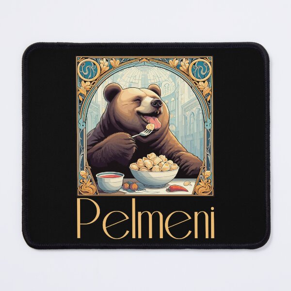 Item preview, Pelmeni bear russian gift designed and sold by Pineapple-Tree.