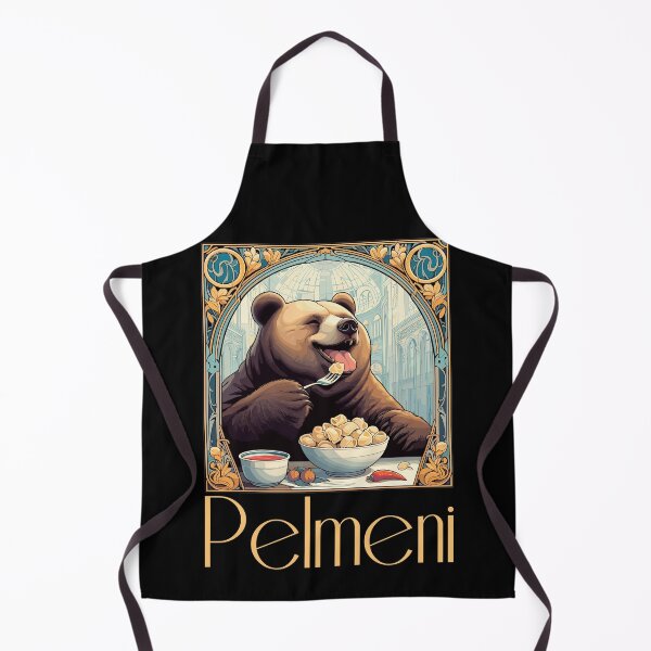 Item preview, Pelmeni bear russian gift designed and sold by Pineapple-Tree.