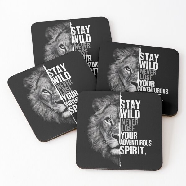 Item preview, Stay Wild Never Lose Your Adventurous Spirit designed and sold by artchic4you.