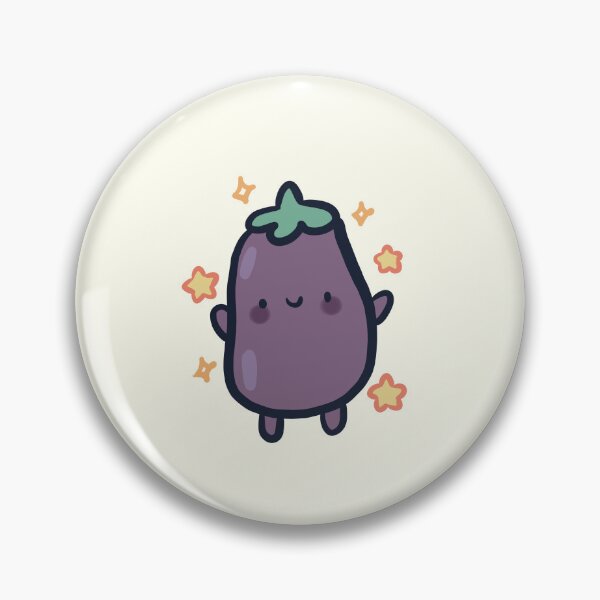 Item preview, Cute Eggplant illustration  designed and sold by Artofmayara.
