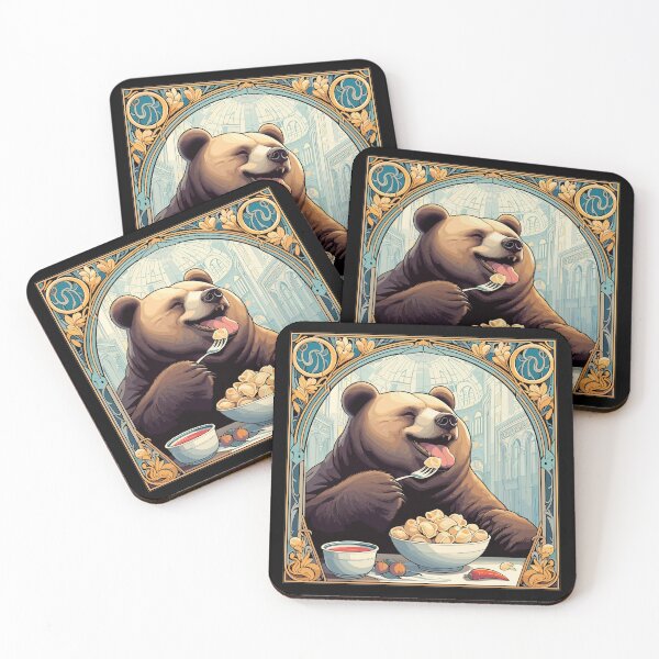 Item preview, Pelmeni bear russian gift designed and sold by Pineapple-Tree.