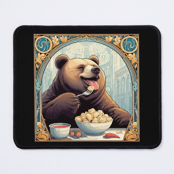 Item preview, Pelmeni bear russian gift designed and sold by Pineapple-Tree.