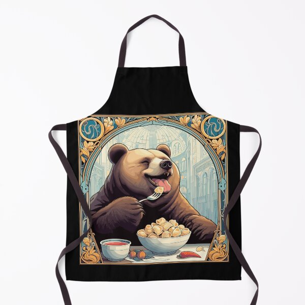 Item preview, Pelmeni bear russian gift designed and sold by Pineapple-Tree.