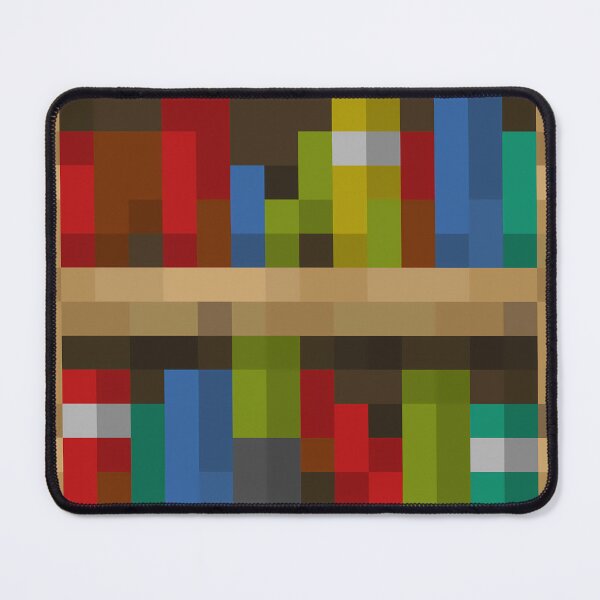 Item preview, Bookshelf Minecraft Block Icon designed and sold by Kubala Designs.