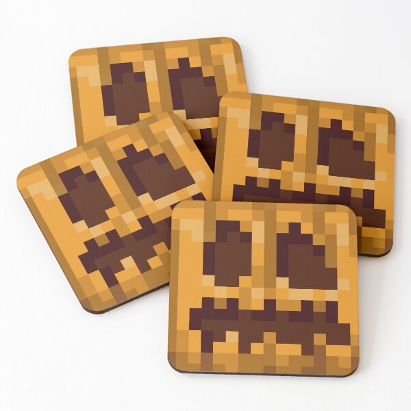 Artikelvorschau, Kürbis Minecraft Block-Symbol entworfen und verkauft von Kubala Designs.
