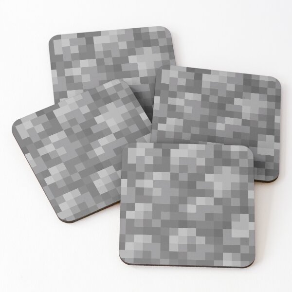 Artikelvorschau, Kopfsteinpflaster Minecraft-Block-Symbol entworfen und verkauft von Kubala Designs.