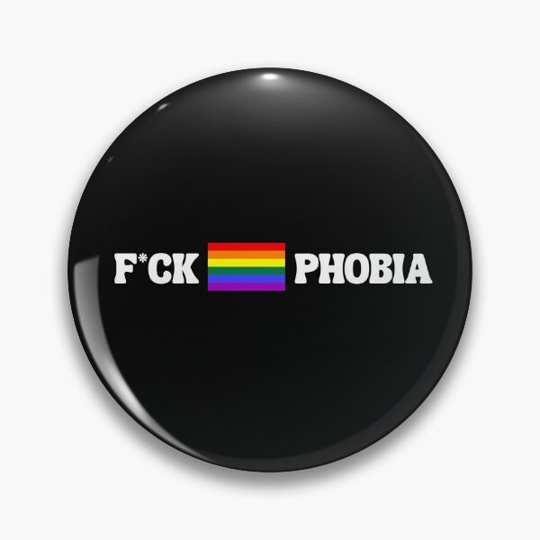 Item preview, F*ck Queerphobia - LGBTQIA+ Support designed and sold by SuchWowDesign.