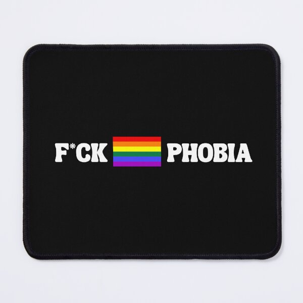 Item preview, F*ck Queerphobia - LGBTQIA+ Support designed and sold by SuchWowDesign.