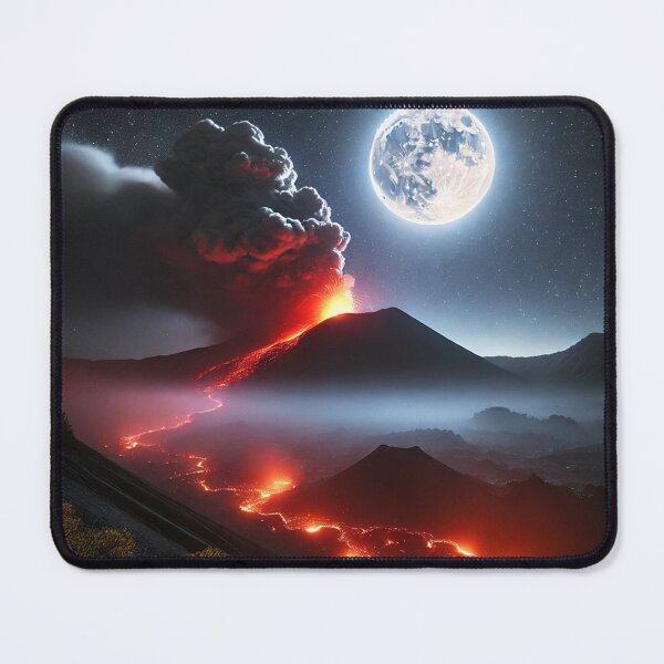 Item preview, Eruption Under the Moon designed and sold by WildVista.