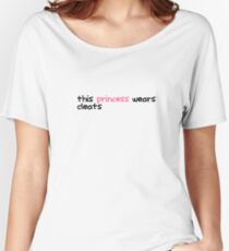 This Princess Wears Cleats Women's Relaxed Fit T-Shirt