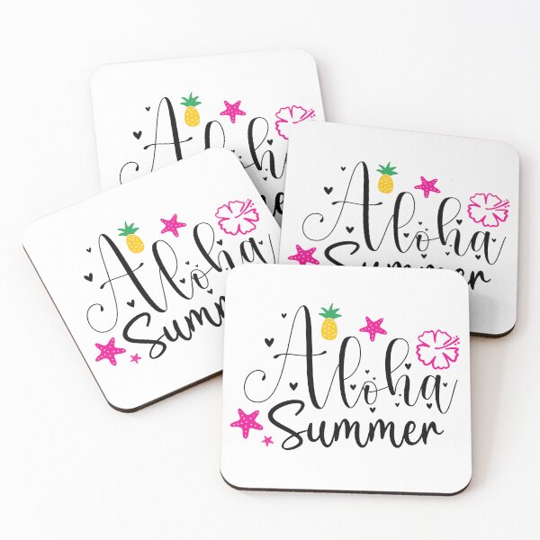 Item preview, Lema de verano "Aloha Summer" designed and sold by nesxdan.