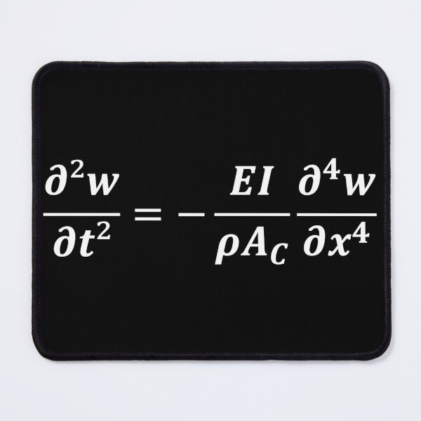 Item preview, Euler-Bernoulli beam vibration, structural and mechanical engineering designed and sold by NoetherSym.