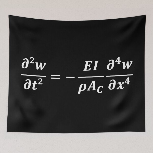 Item preview, Euler-Bernoulli beam vibration, structural and mechanical engineering designed and sold by NoetherSym.