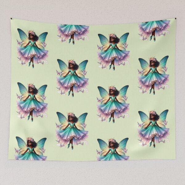 Item preview, Cute ballerina fairy with butterflies designed and sold by LoneAngel.