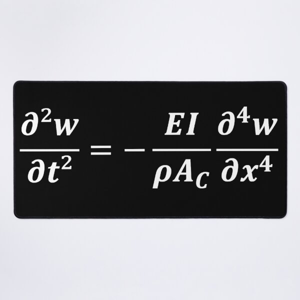 Item preview, Euler-Bernoulli beam vibration, structural and mechanical engineering designed and sold by NoetherSym.