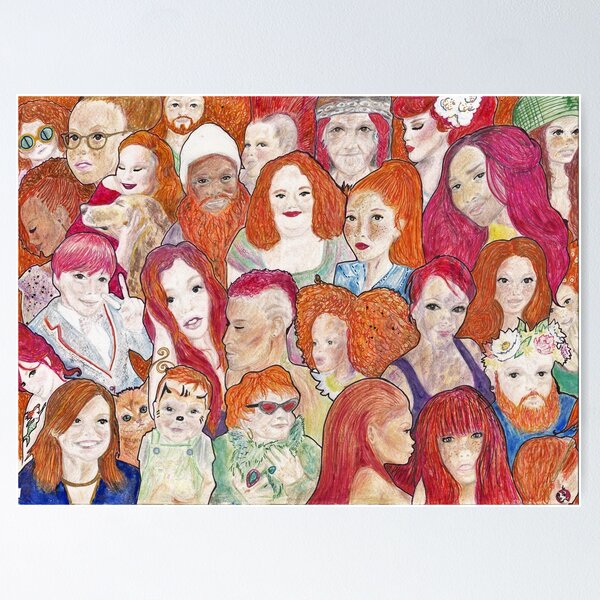 Item preview, Redheads designed and sold by Michaelaart.