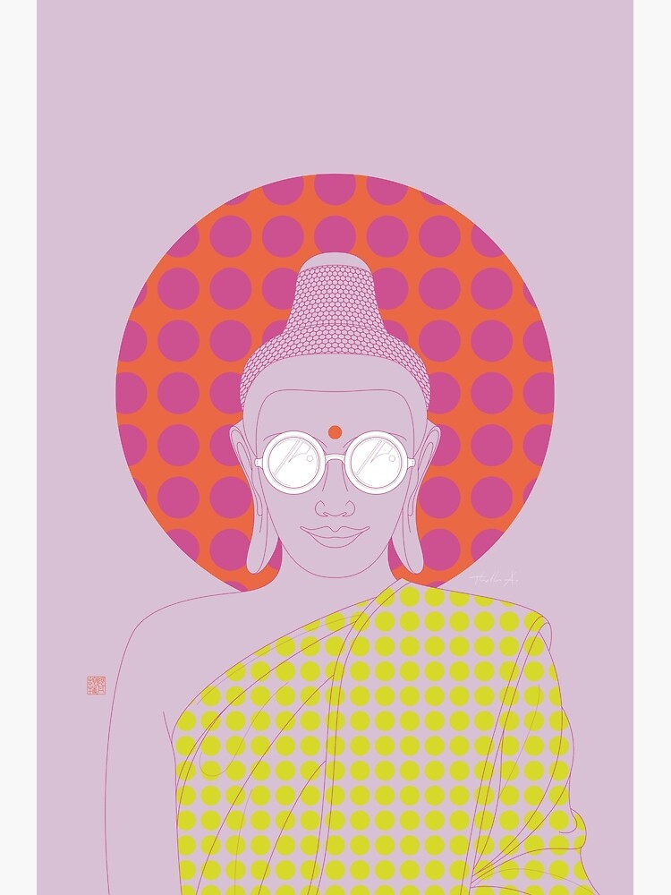 Buddha : Imagine Silence! (PopArtVersion) by Thoth-Adan