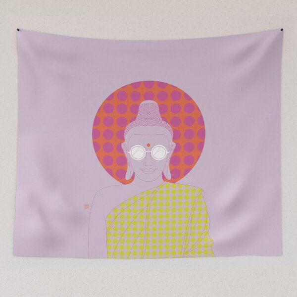 Item preview, Buddha : Imagine Silence! (PopArtVersion) designed and sold by Thoth Adan.