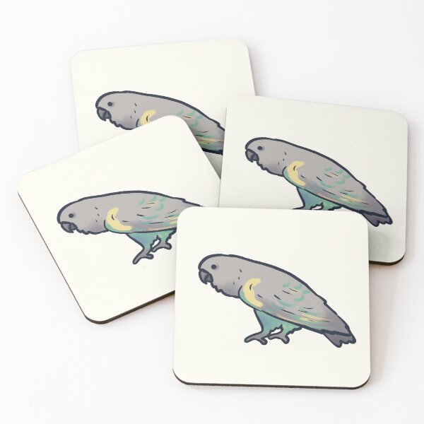 Item preview, Cute Meyer's parrot illustration  designed and sold by Artofmayara.
