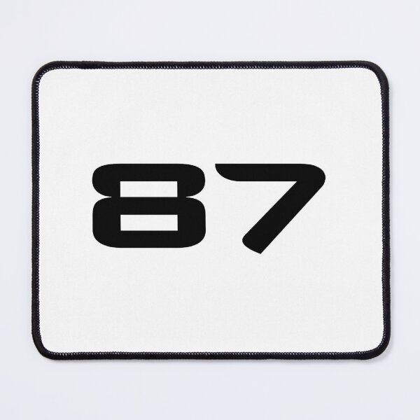 Item preview, 87, eighty-seven, black, couter strike designed and sold by Numbers-Art.