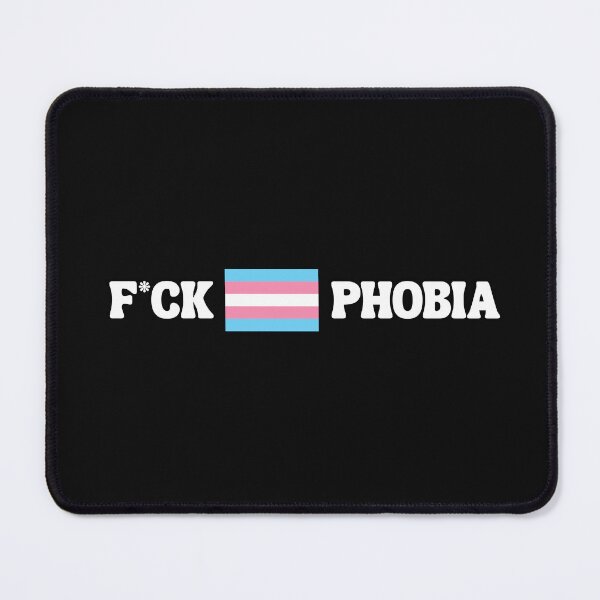 Item preview, F*ck Transphobia - LGBTQIA+ Support designed and sold by SuchWowDesign.