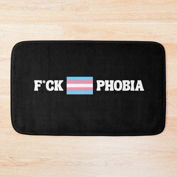 Item preview, F*ck Transphobia - LGBTQIA+ Support designed and sold by SuchWowDesign.