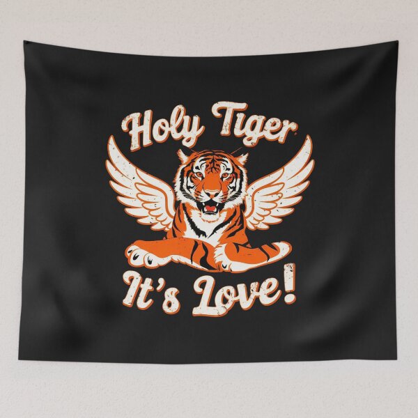 Item preview, Holy Tiger It"s Love designed and sold by AnimalsDH305.