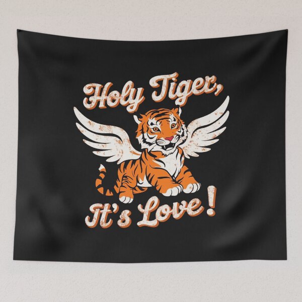 Item preview, Holy Tiger It"s Love designed and sold by AnimalsDH305.
