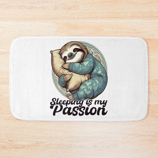Item preview, Sloth Sleeping Passion Gift designed and sold by Pineapple-Tree.
