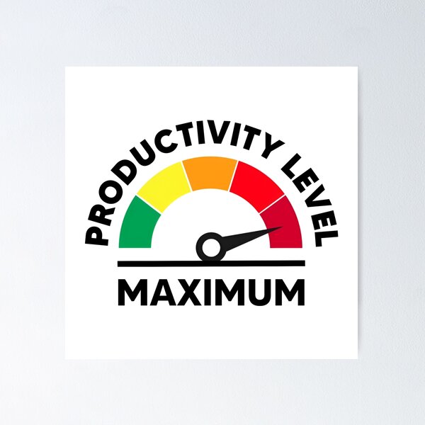 Item preview, Productivity Level Maximum designed and sold by Samz-Grafix.