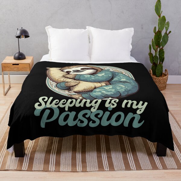 Item preview, Sloth Sleeping Passion Gift designed and sold by Pineapple-Tree.