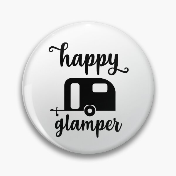 Item preview, Summer Slogan "Happy Glamper" designed and sold by nesxdan.