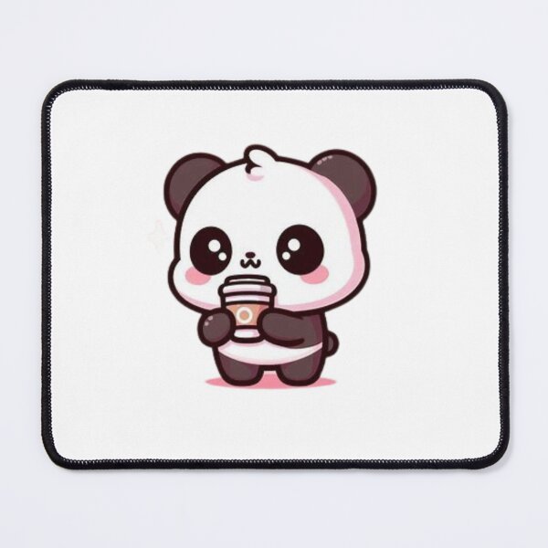 Item preview, panda with coffee designed and sold by Eternalski.