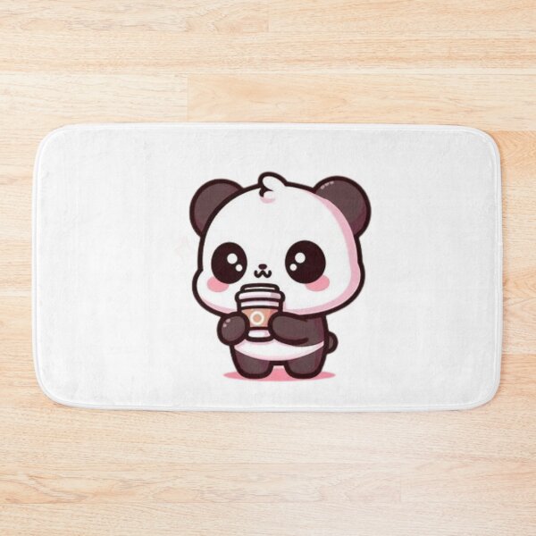 Item preview, panda with coffee designed and sold by Eternalski.